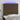 Hoofdbord LED 100x7x118/128 cm stof donkerbruin