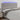 Hoofdbord LED 180x7x118/128 cm stof lichtgrijs