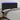 Hoofdbord LED 180x7x118/128 cm stof zwart