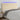 Hoofdbord LED 180x7x118/128 cm stof crèmekleurig
