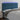 Hoofdbord LED 180x7x118/128 cm fluweel donkerblauw