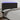 Hoofdbord LED 160x5x118/128 cm stof zwart