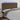 Hoofdbord LED 160x5x118/128 cm stof donkerbruin