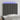 Hoofdbord LED 80x5x118/128 cm fluweel donkergrijs