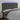 Hoofdbord LED 180x5x118/128 cm fluweel donkergrijs