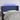 Hoofdbord LED 103x16x78/88 cm stof blauw