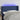 Hoofdbord LED 103x16x78/88 cm stof blauw