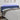 Hoofdbord LED 163x16x78/88 cm stof blauw
