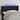 Hoofdbord LED 103x16x78/88 cm stof zwart