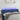 Hoofdbord LED 147x16x78/88 cm stof blauw