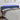 Hoofdbord LED 203x16x78/88 cm stof blauw