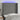 Hoofdbord LED 93x16x118/128 cm stof donkergrijs