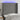 Hoofdbord LED 103x16x118/128 cm stof zwart