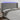 Hoofdbord LED 163x16x118/128 cm stof donkergrijs