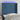 Hoofdbord LED 103x16x118/128 cm fluweel donkerblauw