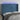 Hoofdbord LED 147x16x118/128 cm fluweel donkerblauw