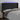 Hoofdbord LED 183x16x118/128 cm fluweel zwart