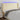 Hoofdbord LED 163x16x118/128 cm kunstleer crèmekleurig