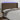 Hoofdbord LED 163x16x118/128 cm stof donkerbruin