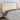 Hoofdbord LED 183x16x118/128 cm stof crèmekleurig
