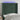 Hoofdbord LED 103x16x118/128 cm fluweel donkergroen