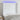 Hoofdbord LED 83x16x118/128 cm kunstleer wit