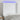 Hoofdbord LED 93x16x118/128 cm kunstleer wit