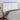 Hoofdbord LED 163x16x118/128 cm kunstleer wit