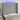 Hoofdbord LED 83x16x118/128 cm stof lichtgrijs