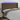 Hoofdbord LED 163x16x118/128 cm stof donkerbruin