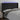 Hoofdbord LED 183x16x118/128 cm fluweel zwart