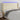 Hoofdbord LED 183x16x118/128 cm kunstleer crèmekleurig