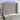 Hoofdbord LED 103x16x118/128 cm stof lichtgrijs