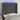 Hoofdbord LED 103x16x118/128 cm fluweel donkergrijs
