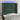 Hoofdbord LED 103x16x118/128 cm fluweel donkergroen