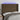 Hoofdbord LED 147x16x118/128 cm stof donkerbruin