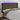 Hoofdbord LED 163x16x118/128 cm stof donkerbruin