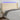 Hoofdbord LED 183x16x118/128 cm stof crèmekleurig