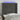 Hoofdbord LED 83x16x118/128 cm fluweel donkergrijs