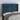 Hoofdbord LED 147x16x118/128 cm fluweel donkerblauw