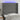Hoofdbord LED 93x16x118/128 cm stof donkergrijs