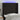 Hoofdbord LED 103x16x118/128 cm stof zwart