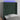 Hoofdbord LED 83x16x118/128 cm fluweel donkergroen