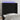 Hoofdbord LED 93x16x118/128 cm fluweel zwart