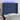 Hoofdbord LED 103x16x118/128 cm stof blauw