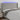 Hoofdbord LED 163x16x118/128 cm stof lichtgrijs