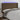 Hoofdbord LED 163x16x118/128 cm stof donkerbruin
