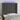 Hoofdbord LED 83x16x118/128 cm fluweel donkergrijs