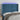 Hoofdbord LED 147x16x118/128 cm fluweel donkerblauw