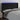 Hoofdbord LED 203x16x118/128 cm fluweel zwart